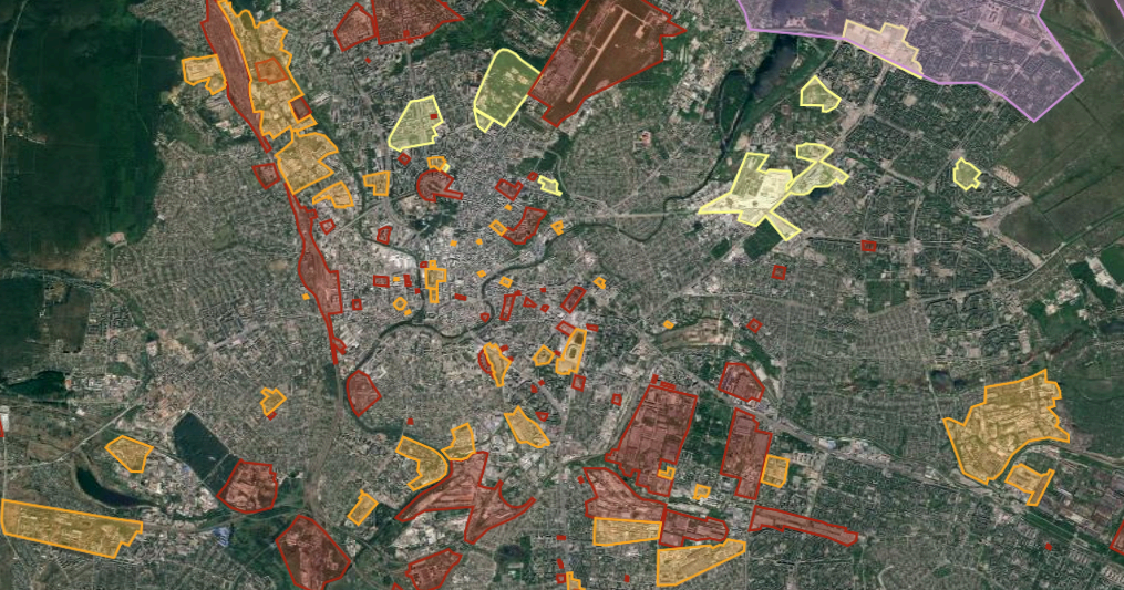 Kharkiv risk map
